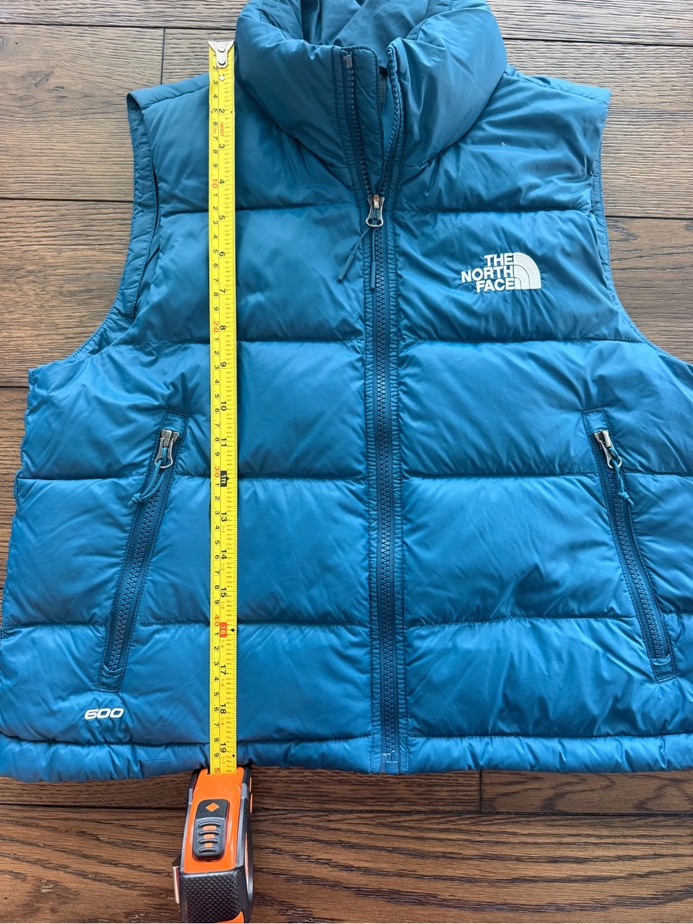 The North Face 600 Down Puffer Vest Blue Women's Size Small NF0A89VJ - Picture 3 of 10